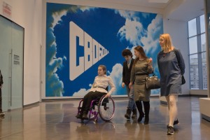 Экскурсия экспертов с особыми потребностями в Музей Ельцина