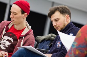 Репетиция спектакля «Шпаликов»