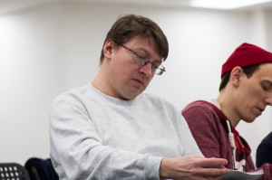 Репетиция спектакля «Шпаликов»