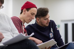 Репетиция спектакля «Шпаликов»