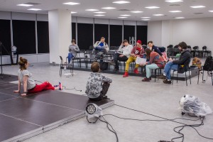 Репетиция спектакля «Шпаликов»