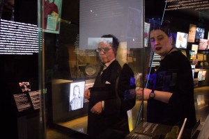 Эдвард Радзинский в Музее Ельцина