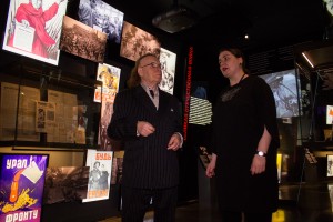 Эдвард Радзинский в Музее Ельцина