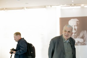 Томас Венцлова в Музее Ельцина