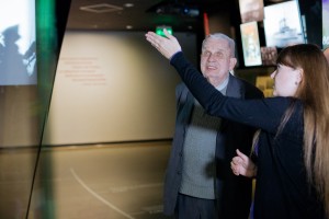 Томас Венцлова в Музее Ельцина