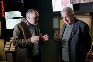 Томас Венцлова в Музее Ельцина