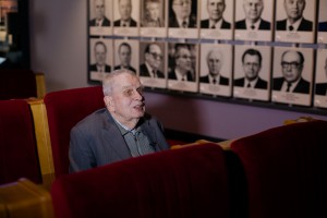 Томас Венцлова в Музее Ельцина