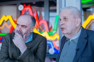 Томас Венцлова в Музее Ельцина