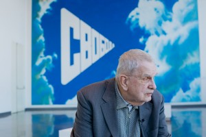 Томас Венцлова в Музее Ельцина