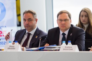 Инспекционный визит комиссии ЭКСПО в Музей Ельцина