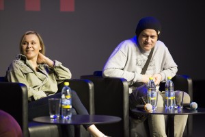 Яна Троянова и Василий Сигарев в Ельцин Центре