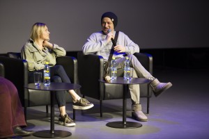 Яна Троянова и Василий Сигарев в Ельцин Центре