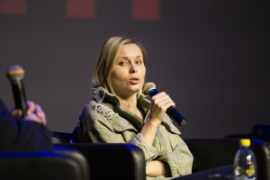 Яна Троянова и Василий Сигарев в Ельцин Центре