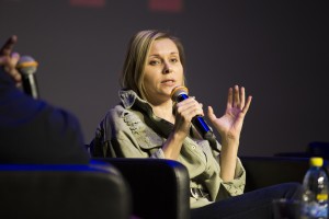 Яна Троянова и Василий Сигарев в Ельцин Центре