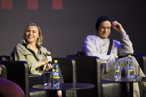 Яна Троянова и Василий Сигарев в Ельцин Центре