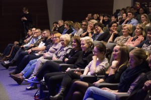 Яна Троянова и Василий Сигарев в Ельцин Центре