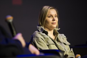 Яна Троянова и Василий Сигарев в Ельцин Центре