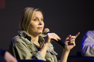 Яна Троянова и Василий Сигарев в Ельцин Центре