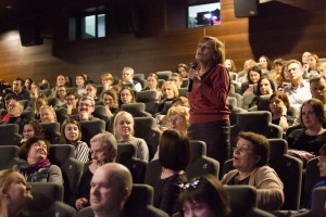 Яна Троянова и Василий Сигарев в Ельцин Центре