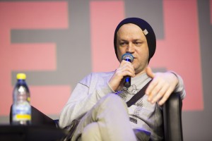 Яна Троянова и Василий Сигарев в Ельцин Центре