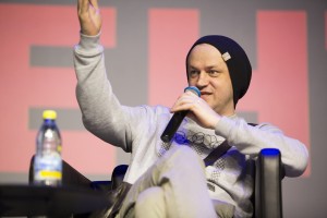 Яна Троянова и Василий Сигарев в Ельцин Центре