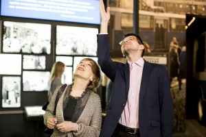 Елена Коренева в Музее Ельцина