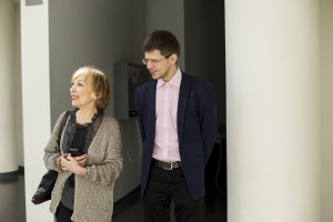 Елена Коренева в Музее Ельцина