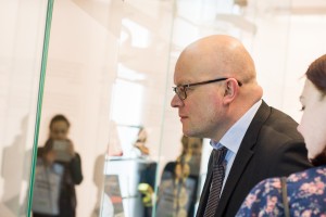 Экскурсия финской делегации в Музее Ельцина