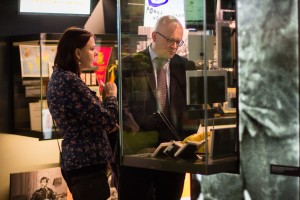 Экскурсия финской делегации в Музее Ельцина