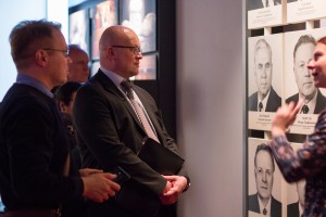 Экскурсия финской делегации в Музее Ельцина