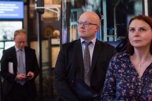 Экскурсия финской делегации в Музее Ельцина