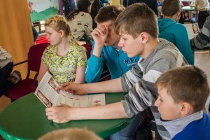 Музейное занятие в детском доме Каменск-Уральского