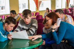 Музейное занятие в детском доме Каменск-Уральского