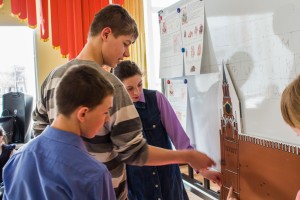 Музейное занятие в детском доме Каменск-Уральского