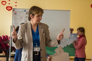 Музейное занятие в детском доме Каменск-Уральского