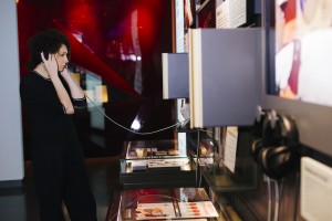 Ксения Раппопорт и Полина Осетинская в Музее Ельцина