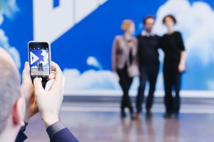 Ксения Раппопорт и Полина Осетинская в Музее Ельцина