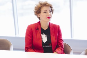 Ксения Раппопорт и Полина Осетинская в Ельцин Центре