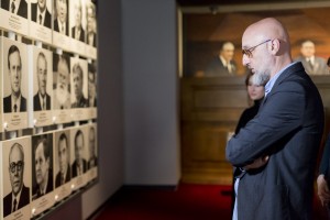 Лео Габриадзе в Музее Ельцина