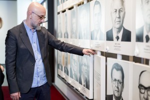 Лео Габриадзе в Музее Ельцина