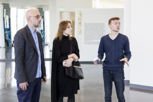 Лео Габриадзе в Музее Ельцина