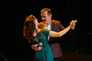 Леонид Серебренников и Валерия Ланская