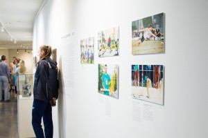 Открытие выставки «Мяч над сеткой»