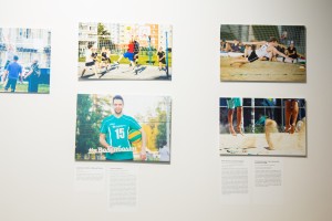 Открытие выставки «Мяч над сеткой»