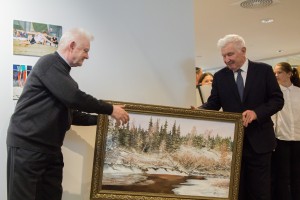 Открытие выставки «Мяч над сеткой»