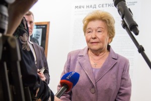 Открытие выставки «Мяч над сеткой»