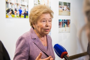 Открытие выставки «Мяч над сеткой»