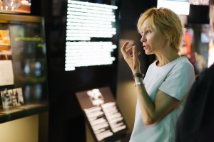 Ингеборга Дапкунайте в Музее Ельцина