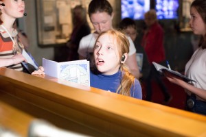 Музей в подарок. Школьники из Мильково 