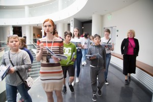 Музей в подарок. Школьники из Мильково